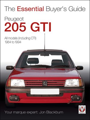 cover image of Peugeot 205 GTI